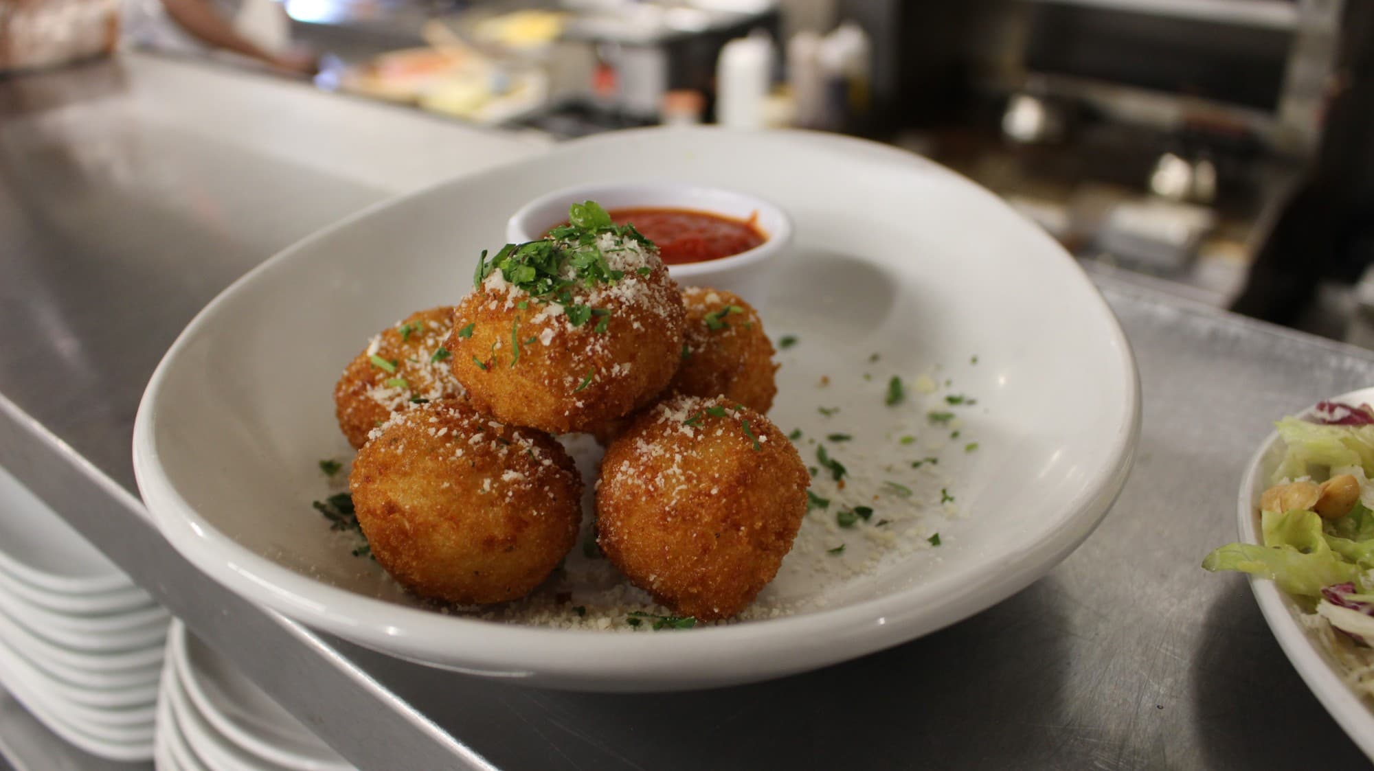 Arancini dish